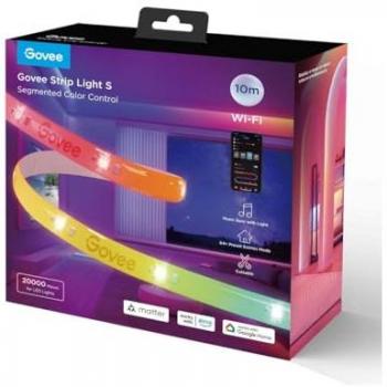 Tira de LED Govee RGBIC de 10 m con Wi-Fi, Bluetooth y compatibilidad Matter