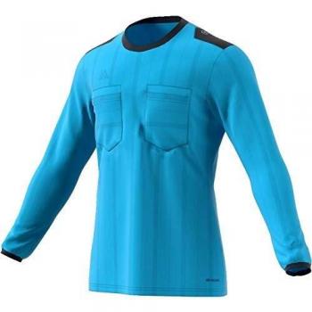 adidas UCL Ref JSY LS Camiseta de Manga Larga Arbitraje UEFA Champions League, Hombre, Azul