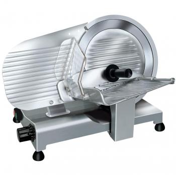 Cortafiambres Rgv Lusso 275/A - 150W, Diámetro de Cuchilla 27 cm, Fabricado en Italia, Aluminio Plateado