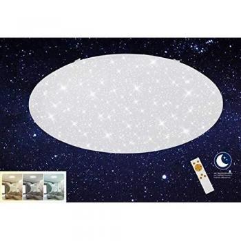 Plafón LED regulable con control remoto VERB, 80W, 9700 lúmenes, diámetro 75.5 cm, temperatura de color ajustable (3000K-6500K)