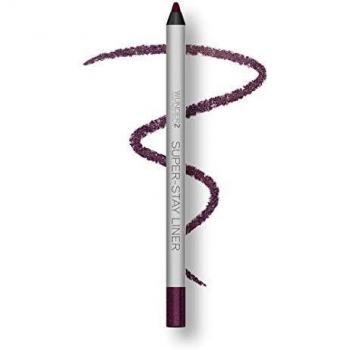 Lápiz Delineador de Ojos Waterproof Glitter Larga Duración Color Púrpura Aubergine Wunder2