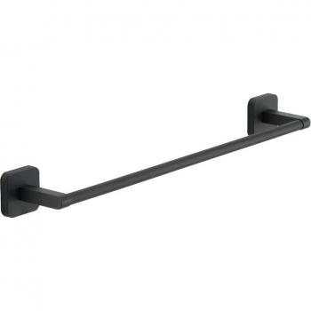 Toallero de barra Tonga Gedy - Toallero Negro Mate, modelo GEDY TO214514100