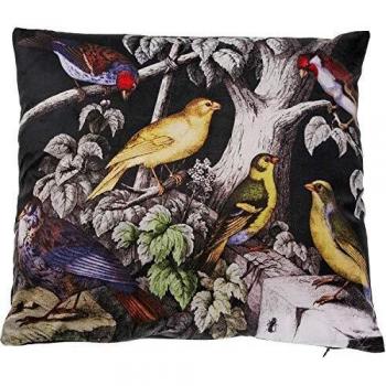Cojín Versa de Poliéster con Diseño de Pájaros (15 x 45 x 45 cm)