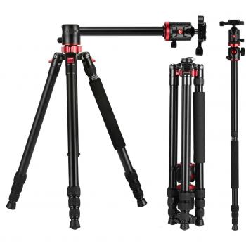ZOMEi M8 Professional Aluminum Alloy Trípode Monopods with 360 Degree Panoramic Ball Head For Canon Nikon DSLR Cameras 192 Centimeters
