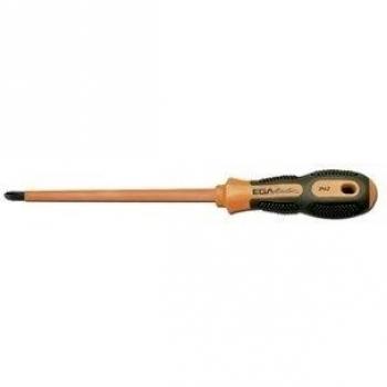 Egamaster - Destornillador para bornes electrico/a ph-2 125mm 1000v
