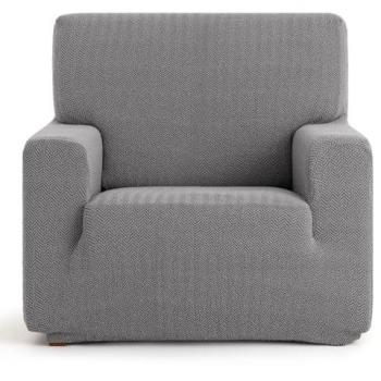 Funda para sillón Eysa JAZ Gris bielástica 70 x 120 x 130 cm