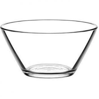 Vega 62580 Paquete de 6 Bol para Postre y Cereales, Transparente, 12cm