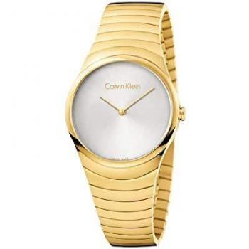 Calvin Klein Women's Analogue Quartz Watch with Gold Plated Strap K8A23546