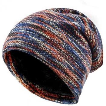 OOPOR Gorros de Punto Invierno Hombre Mujer - Gorra de Tejer y Calentador de Polar Lana Calentar Beanie de Punto Sombreros Combina con Chaquetas Jersey y Otras Ropa para Esqui Moto Deportes