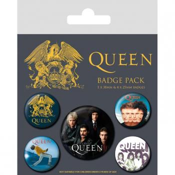 Branpresto Pack CHAPAS Queen Classic, Multicolor, 10 x 12.5cm