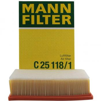 Original MANN-FILTER Filtro de aire C 25 118/1 – para automóviles con volante a la derecha