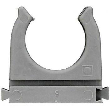 E-Clip Spit 567214 D16 de Nylon para Conductores Rígidos (100 unidades) - Gris