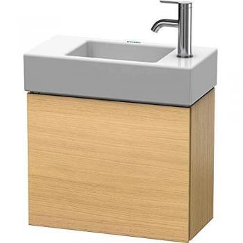 Mueble bajo lavabo Duravit L-Cube 48x24x40cm, colgante, puerta derecha, roble mediterráneo