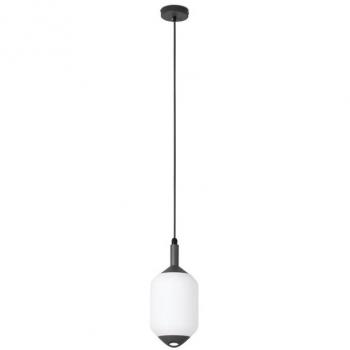 Colgante Lámpara Suspendida Saigon 52 Cm Gris Oscuro/Blanco E27 IP65 Faro Barcelona