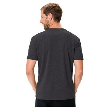 Camiseta de Hombre Vaude Essential Manga Corta Negra XL