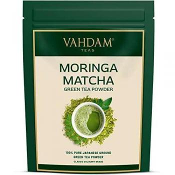 VAHDAM, té verde Matcha Moringa