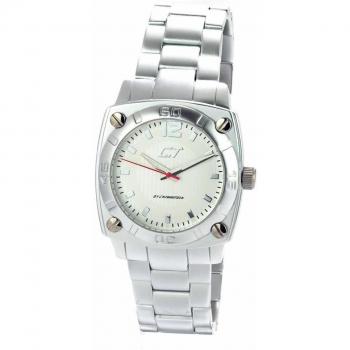 Chronotech Men's Silver Watch CC7079M-06M (39 mm)