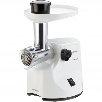 Kenwood MG450 Picadora de carne, potencia 1400 W, material plástico, 1 velocidad, color blanco