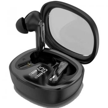 Auriculares Bluetooth Vention AIR A01 NBMB0 con estuche de carga, autonomía 7h y color negro