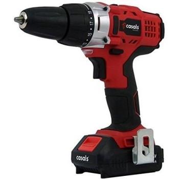 Casals C01254000 Taladro Atornillador Profesional a batería de litio, 21.6 W, 14.4 V