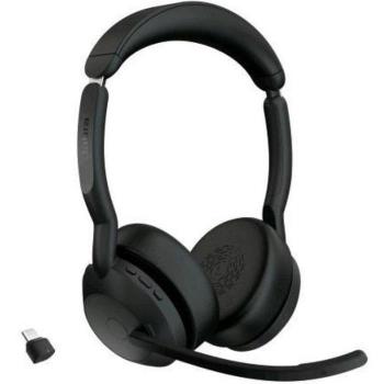 Jabra Evolve2 55 Auriculares Inalámbricos de Diadema para Oficina