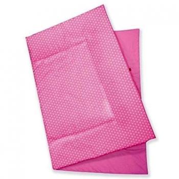 La Fraise Rouge 4251005603765 Krabbeldecke, Paulette, de color rosa con estrellas blancas