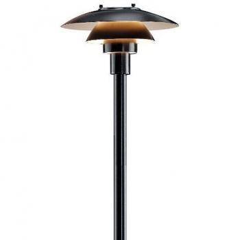 Baliza exterior Louis Poulsen PH 3-2½ de acero inoxidable