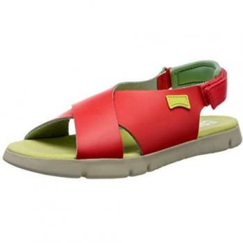 Camper Oruga Kids-K800163 Sling Back Sandals, Pink, 11.5 UK Child