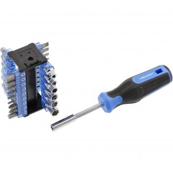 Destornillador de puntas Hogert Technik HT1S100 - Juego de destornilladores (34 unidades)