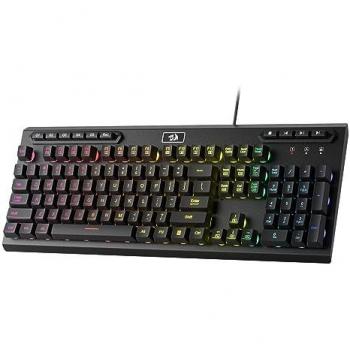 Redragon K513 RGB Linear Wired Gaming Membrane Keyboard with 104 Keys and Macro G Keys