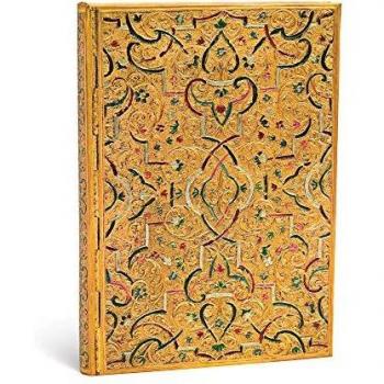 Paperblanks Cuadernos de Tapa Dura Incrustaciones de Oro, Libretas de Direcciones, Midi