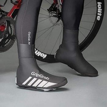 GripGrab Race Thermo Cycling Overshoes - Black Thermal Road Shoe Covers