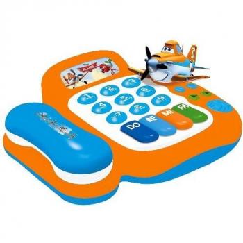 REIG - Teclado para niños Aviones Disney Aviones