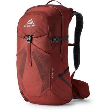 Mochila de senderismo Gregory Citro 30L para hombre, color rojo