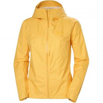 Helly Hansen Women's Verglas Micro Shell Waterproof Jacket Yellow XS