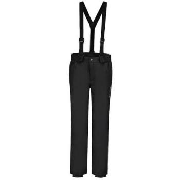 Pantalones Icepeak Lafe para niños color negro, impermeables, transpirables, con cintura ajustable y múltiples bolsillos