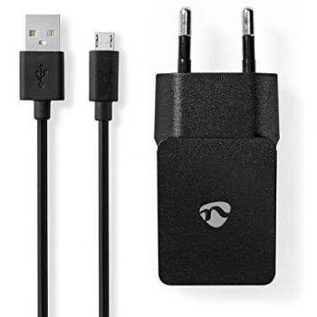 Nedis Cargador de Pared 2.1 A C Able Suelto Micro USB
