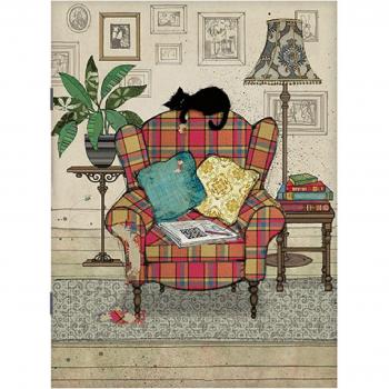 A5 Kitten Chair Notebook - Bug Art