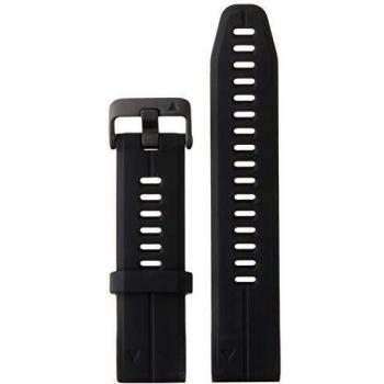 Garmin 010-12739-00 Quickfit 20 - Correa de reloj de silicona negra para D2 Delta S, Fenix 5S Plus y Fenix 5S