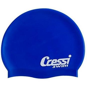 Gorro de natación Cressi silicona infantil azul royal marino