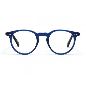 L.G.R Dancalia 67 Men's Eyeglasses Blue Size 45 - Frame Only, Blue Light Block Available