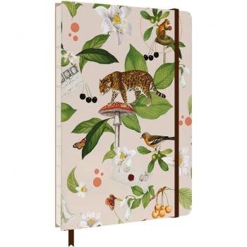 Cuaderno cosido A5 Jungle Bliss Kokonote verde