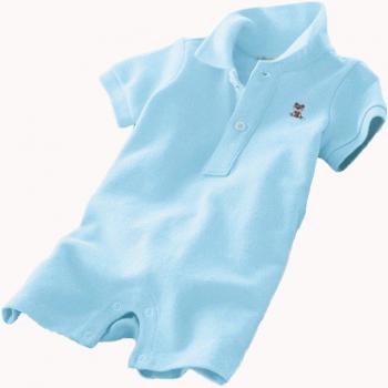 Minizone Bebés Peleles Polo Monos Manga Corta Body Verano Algodón Mameluco para Niñas Niños
