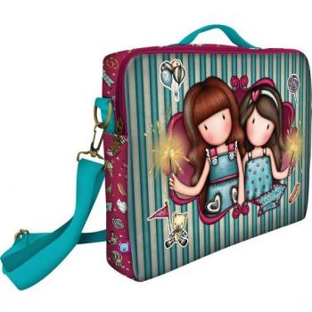 Bandolera para Portátil 14.10 Gorjuss Fairground Fireworks Safta 37,5x29,5x6cm