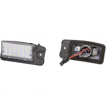 Luz de matrícula LED M-TECH CLP108 con alta luminosidad y diseño resistente
