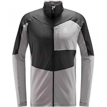Haglöfs Sirro Mid Forro Polar, Hombre, Concrete/Magnetite, L