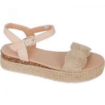 Sandalia plataforma BUBBLE BOBBLE C623 NATURAL