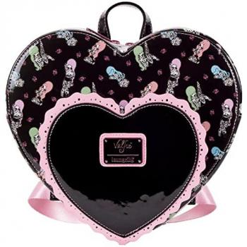 Mochila Corazón Lucy Tattoo Valfre Loungefly 26cm, Juventud Unisex, Multicolor, Talla Única