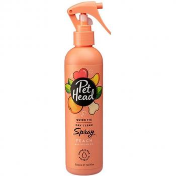 Pet Head Quick Fix Peach Dog Dry Shampoo Spray (300 ml)