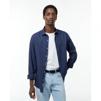 Camisa de hombre con estructura estampada Sfera